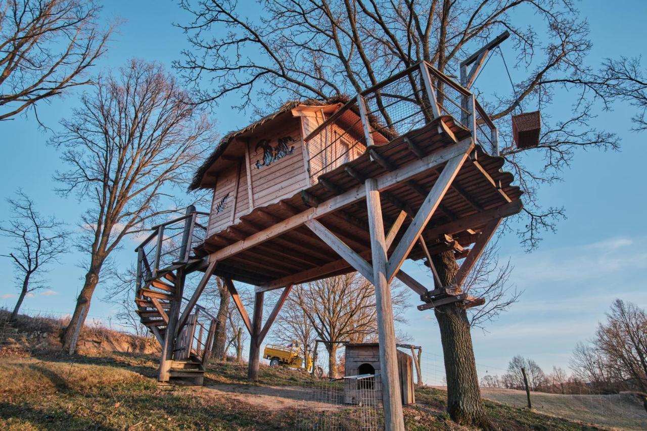 הוילה Jesenice  Treehouse Kremilek מראה חיצוני תמונה